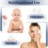 2Pcs Baby Wipes Dispenser, Diaper Wipe Holder with Lid, Refillable Wipes Case Container with Sealing Design, Flushable