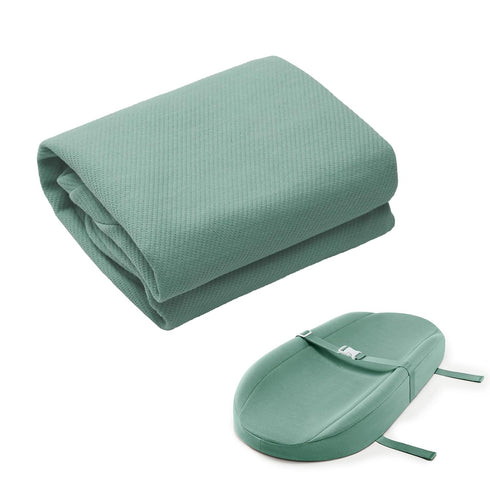 Blissful Diary Changing Pad Cover for Avocado Contoured Changing Pad, Ultra Soft for Baby Girls Boys - Sage Green