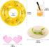 Mini 5.3 Inch Doll Clothes & Accessories Set with 6 Beach Swimsuits, 3 Dresses, 2 Swimming Rings, 2 Drinks, 2 Hats, 2