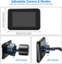 4.3" 5 Itomoro Baby Car Camera USB Plug, HD Car Baby Monitor with Camera Night Vision, Safety Seat Baby Car Mirror