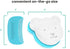oogiebear Cradle Cap Brush Kit for Babies Gentle and Safe Scalp Massage Care with Sponge, Brush, and Comb for Newborns
