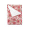 Love Blooms Baby Blankets for Girl Boy Red Heart Blossoms Swaddle Blanket