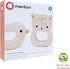 Toys - Bird & Kitten Teethers, 2pc Wooden Teething Toys for Babies, Natural Wood Animal Chew Toy for Sore Gums