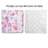 Baby Car Seat Belt Covers - Floral Stroller Seat Strap Covers for Girls Boys, Mink Seat Belt Protectors for Kids
