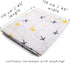 ipek kehribar 100% 43x43 1 Pack Muslin Baby Swaddle Blanket Cotton, Ultra Soft, Breathable, Multipurpose, Airplane