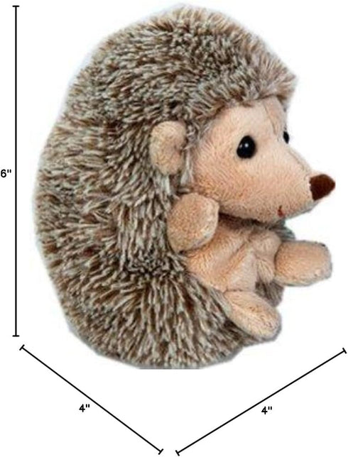 DILLY DUDU Hedgehog Stuffed Animal Plush Toy, Soft Toy Gift for Children & Girlfriend (15CM)