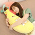 REFAHB Cute Throw Pillow Stuffed Banana Toys, Removable Fluffy Creative Gifts for Teens, Girls, Kids
