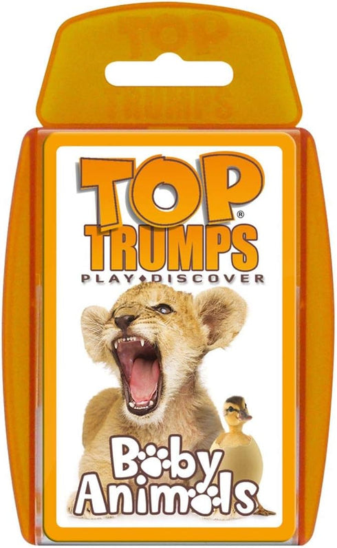 Baby Animals Top Trumps Card Game - Fun Card Game for Kids