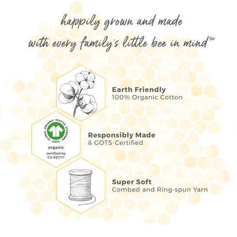 Burt's Bees Baby Changing Pad Cover - 100% Organic Jersey Cotton for Standard 16 x 32 Inch Changing Mats