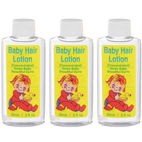 Clubman Gentle Baby Hair Lotion, Concentrated for Baby's Fine Hair, 2 oz x 3 packs