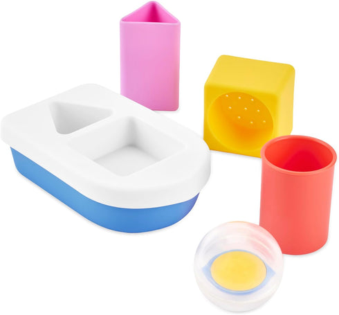 Skip Hop Baby Bath Toy STEM Learning & Play Stacking Boat 6-piece