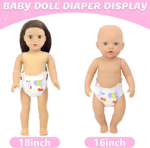 13 14-18 inch Set UNICORN ELEMENT Pcs Baby Doll Clothes and Accessories for Dolls, Baby Doll Feeding and Caring