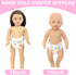 13 14-18 inch Set UNICORN ELEMENT Pcs Baby Doll Clothes and Accessories for Dolls, Baby Doll Feeding and Caring