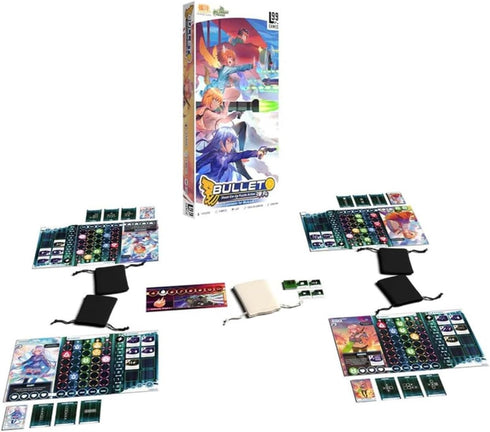 Bullet Orange Board Game Expansion - SHMUP-Inspired Puzzle-Battle Game, Tabletop Fun, Ages 14+, 1-4 Players