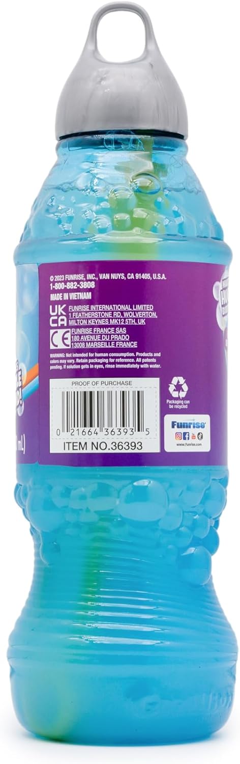 Gazillion Bubbles, Giant Bubbles Solution 1L, Create Giant Bubbles with Elite Formula & 7-in-1 Wand