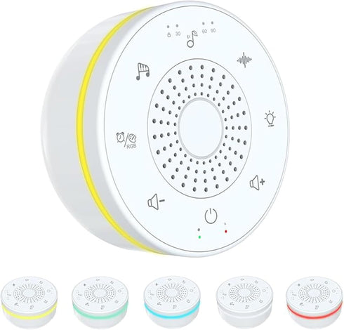 Taruor 30 3 5 Portable White Noise Machine Baby Kids Sleep Sound Machine with Soothing Sounds Timers Memory Function