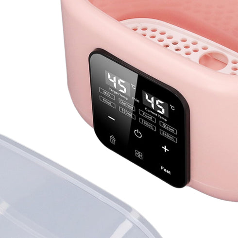 Portable Bottle Warmer,Smart Temperature Control Baby Milk Warmer, Multifunctional Baby Milk Heater and Food Thawing