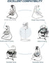 CONMDEX Graco Swing Power Cord 6ft, Replacement for Duetsoothe/DuoGlider/Graco Baby Swing/Adapter 5V Charger Ideal for