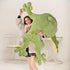Huniupore (47.2in) Large Frog Stuffed Animal Green Frog Plush Toy Frog Plushies Hugging Pillow Gift for Boys Girls