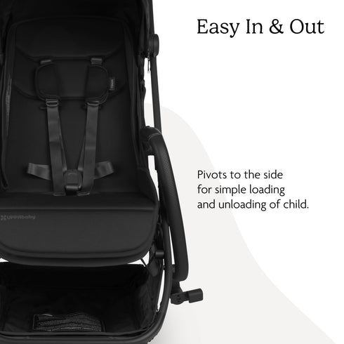 V3 UPPAbaby Bumper Bar for Minu Stroller - Quick Attachment - Folds with Stroller - Sand