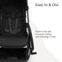 V3 UPPAbaby Bumper Bar for Minu Stroller - Quick Attachment - Folds with Stroller - Black