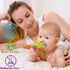 9pcs Baby First Rattle Teether Toy Gift Set with Storage Box for Infant Newborn Baby Boy 0 3 6 9 12 18Month Blue