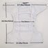 Sigzagor 2 7 to Years Old Junior Big Cloth Diaper Pocket Reusable Washable Baby Toddler (Dot Fox)