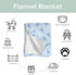 Summer 30x40inch Blue Lobster Bows Stripe Baby Blankets for Boy Girl Lobsters Sea Ocean Stripes Soft Flannel Nursery
