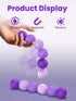 6PCS Silicone Magnetic Fidget Balls for Adults - Stress Relief Sensory Toys for Anxiety & ADHD, Quiet Office Desk Toys