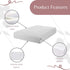 100% 7 52 28) Superity Luxurious Hotel Quality Crib Size Fitted Sheet Cotton Ultra Soft, Skin-Friendly & Hypoallergenic