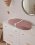 Blissful Diary Muslin Baby Changing Pad with Waterproof Lining Foam, Diaper Changing Table Pad with Cover for Dressers
