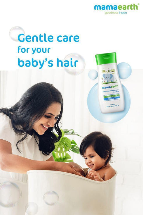 Mamaearth Gentle Baby Shampoo for Sensitive Skin