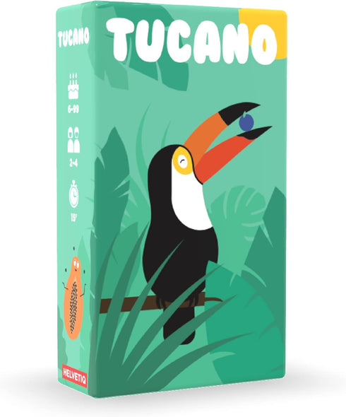 Tucano Card Game - Tropical Strategy Adventure of Juicy Fruits, Fun Family Game for Kids & Adults, Ages 6+