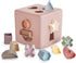 mushie Shape Sorting Box (Petal) | Educational Learning Toy for Toddlers with