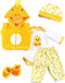 Reborn Baby Dolls Clothes Yellow Duck 5pcs Set for 17-22 Inch Newborn Baby Doll Girl & Boy Clothing Sets