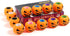 12PCS 6 BILLMOSS Halloween Pumpkin Squishy Toys - Colors Stress Relief Ghost Toy for Trick or Treat Party Suppliers