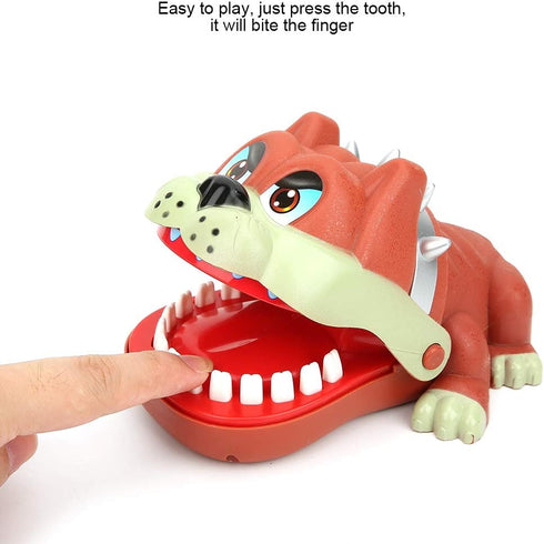 Pssopp Bulldog Teeth Game - Dentist Bite Finger Game for Adults Kids Family Fun at Home