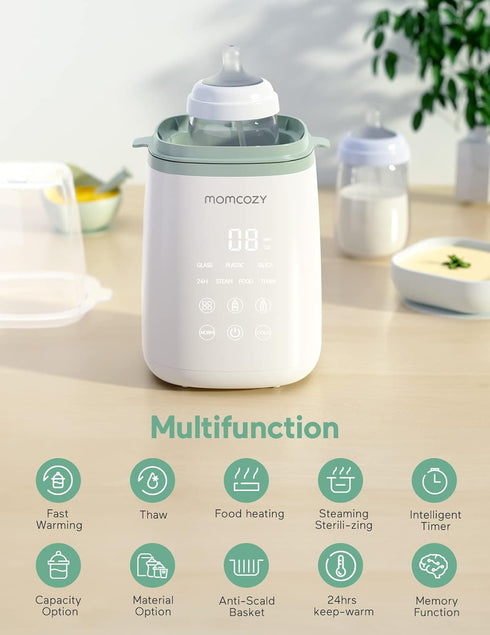 Momcozy Set Momcozy Portable Bottle Brush & Bottle Warmer