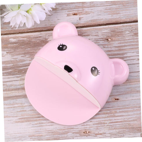 Punch Cartoon Bear Furniture Anchors Anti-tip Wall Safety Kit for Boy Girl and Pet Proofing Pink Securely Stabilizes