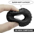 OGRC 1.0 Tires Dual Stage Foam Tyres Soft & Sticky for 1/24 SCX24 Gladiator Bronco C10 JLU Deadbolt B17 FCX24 1/18 TRX4-M - Rock and Trail Pro by OGUNKE