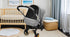 Youpinby Baby Car Seat Cover, Extra Large Mesh Window, Breathable Fabric, Infant Windproof Canopy, Universal Fit