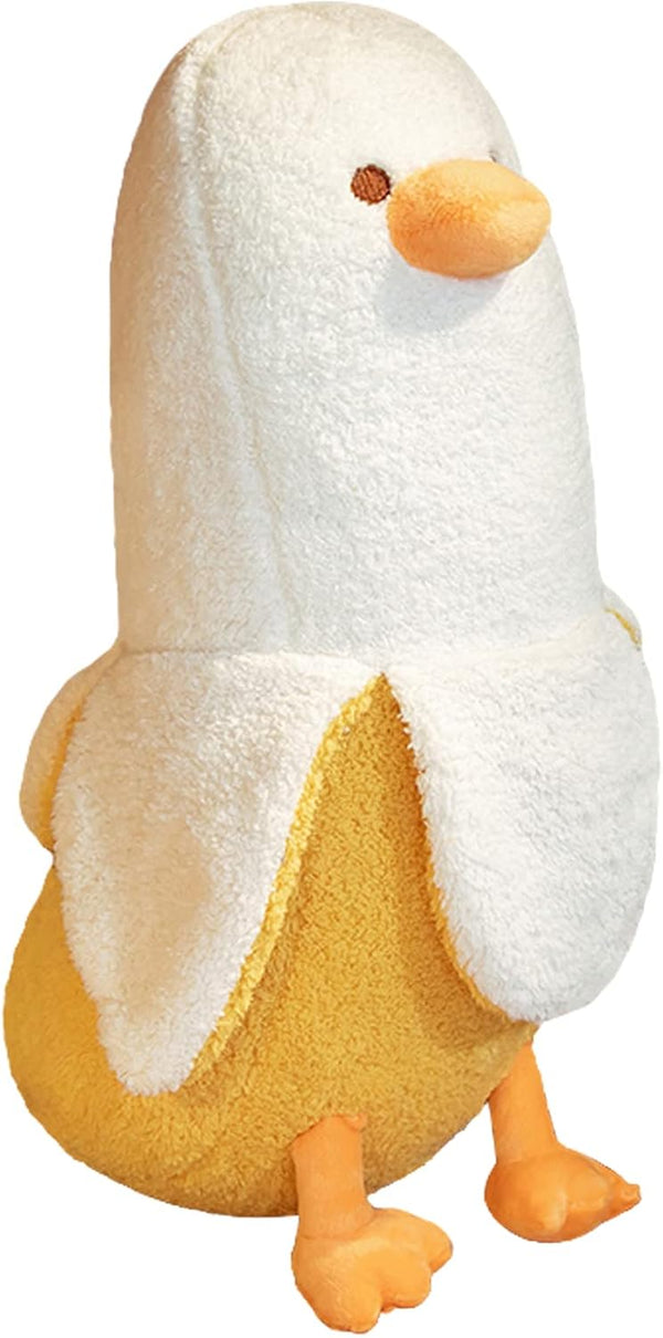 Banana Duck Plush Toy, 19.68 inch Cute Stuffed Animals Doll, Hugging Plush Pillow Gift for Girls and Boys