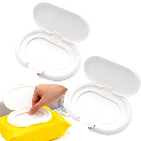 YTRUOYI 2 Pcs Reusable Wipes Lid Fits Non Flip Top Wipes Refill