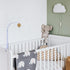 Urvoo 23 inch 35 (58CM) Baby Crib Mobile Bed Bell Holder Arm Bracket,with Battery-Operated Music Box, The Claw Part can