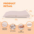 KYRGEU Large Waterproof Kids Hair Washing Station for Sink - Portable Shampoo Mat & Basin for Toddler, Reading Pillow