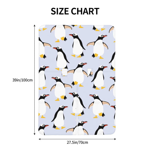 Zhbvncp Cute Penguins Baby Car Seat Cover & Breastfeeding Nursing Cover - Breathable Stretch Fabric Multi-Use Nursing