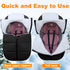 Winter Baby Car Seat Cover - Infant Carseat Bunting Bag Blanket Keep Baby Warm for Newborn Boys Girls- Cold Weather