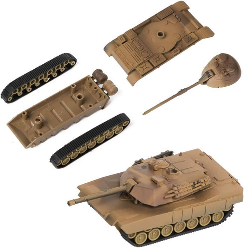 PROLOSO Playset 8 20 Military Army Take Apart Battle Tank Models and Tiny Toy Soldiers
