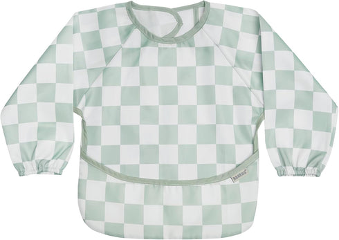 haakaa Long Sleeve Baby Bib, Waterproof & Adjustable Baby Smock Bib for