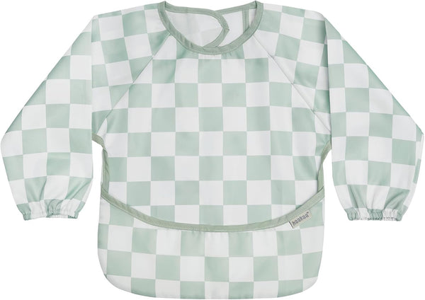 haakaa Long Sleeve Baby Bib, Waterproof & Adjustable Baby Smock Bib for